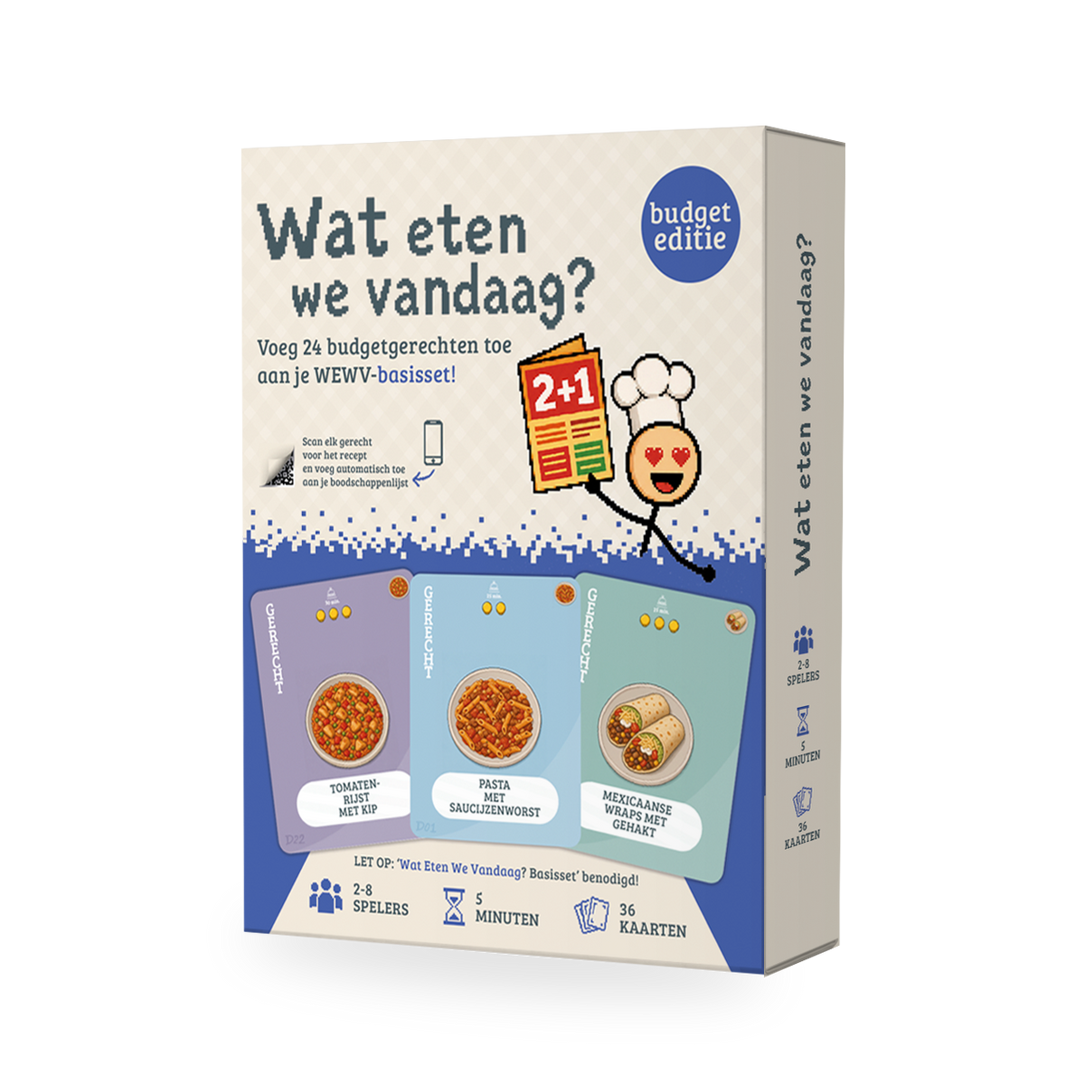 Wat Eten We Vandaag? Budget-uitbreiding