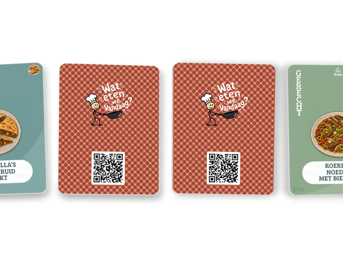 Klaar? Scan de recepten!